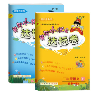 《黄冈小状元达标卷 二年级 下册 语文+数学》 （全2册）