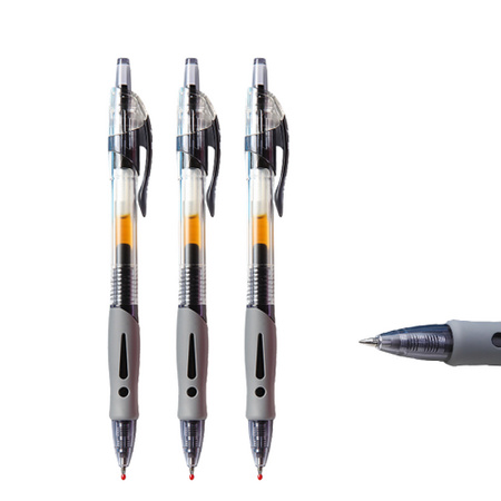 M&G 晨光 GP1008 按动中性笔 0.5mm 3支 多色可选