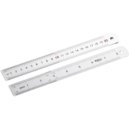 M&G 晨光 铝合金尺子 20cm 1把装