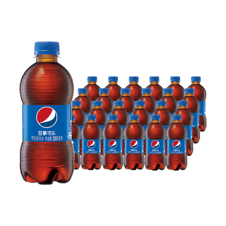 PEPSI 百事 碳酸汽水饮料饮品 300ml*24瓶