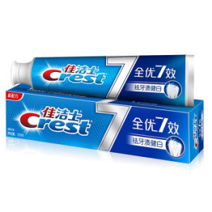 Crest 佳洁士 全优7效 祛牙渍健白牙膏 120g