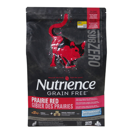 NUTRIENCE 哈根纽翠斯 黑钻红肉混合冻干猫粮 11磅/5kg