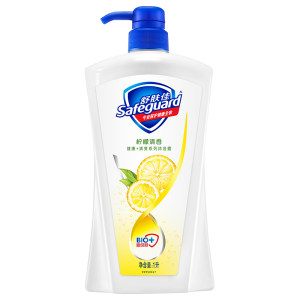 Safeguard 舒肤佳 柠檬清新沐浴露 1000ml （赠浴花）