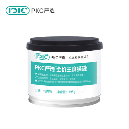 PKC严选 鱼肉鸡肉味猫主食罐头195g