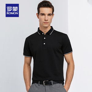 罗蒙 男士商务休闲Polo衫