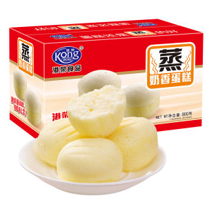 港荣 热销奶香蒸蛋糕 825g
