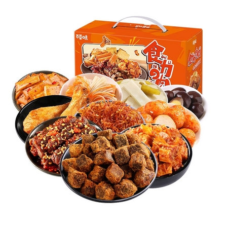 限地区、88VIP：Be&Cheery 百草味 肉类零食大礼包580g