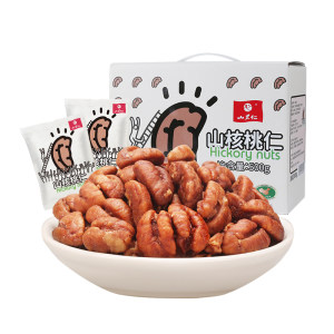 山里仁 绿色有机认证 0添加 山核桃仁 500g/约30袋
