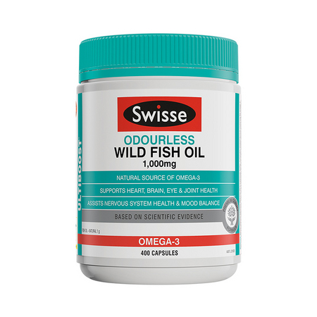 Swisse 斯维诗 深海鱼油软胶囊 400粒