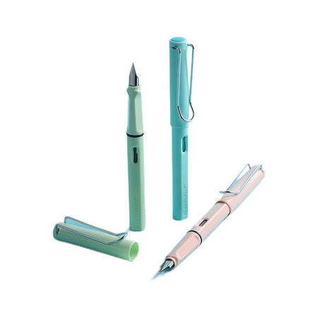 Jinhao 金豪 619 2支钢笔 30支墨囊 多色可选