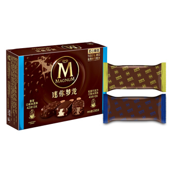 PLUS会员：WALL'S 和路雪 迷你梦龙 香草口味+松露巧克力口味 冰淇淋 255g*６支