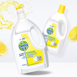 滴露 柠檬味 衣服除菌液 3L*2瓶 129.9元61预售价