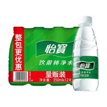 C'estbon 怡宝 饮用水 350ml*12瓶