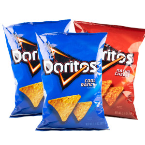 美国进口 Doritos 奶酪味/农场味 玉米片 92.1g*3袋