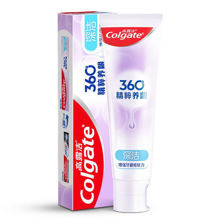Colgate 高露洁 360°精粹养龈牙膏 180g（赠漱口水100ml）