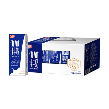 88VIP：Bright 光明 优加 纯牛奶 250ml*12盒