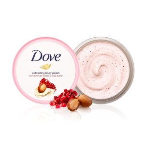 多芬Dove 石榴籽和乳木果冰淇凌身体乳 298g*2盒 改善肌肤暗沉
