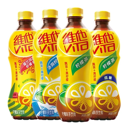 临期品：vitasoy 维他奶 维他柠檬茶 500ml*15瓶