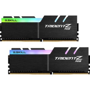 G.SKILL 芝奇 幻光戟系列 DDR4 3200MHz RGB 黑色 台式机内存 32GB 16GBx2 F4-3200C16D-32GTZR