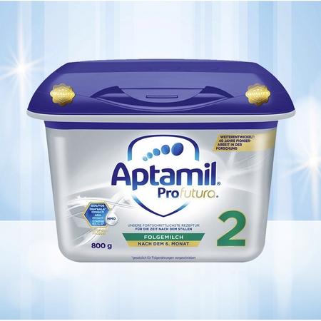 Aptamil 爱他美 较大婴儿配方奶粉 白金版 2段 800g