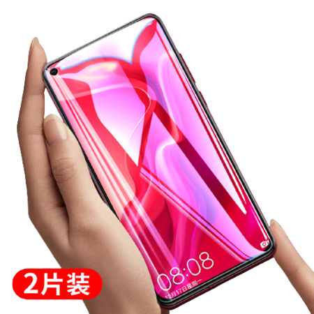 SmartDevil 闪魔 华为 nova4/nova4e 钢化膜 纳米抗指纹 2片装