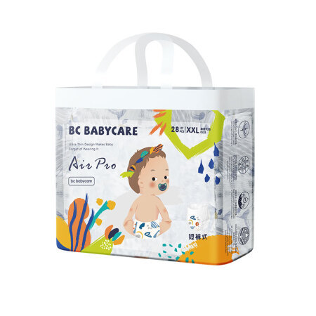 PLUS会员：babycare 婴儿纸尿裤 XXL28片