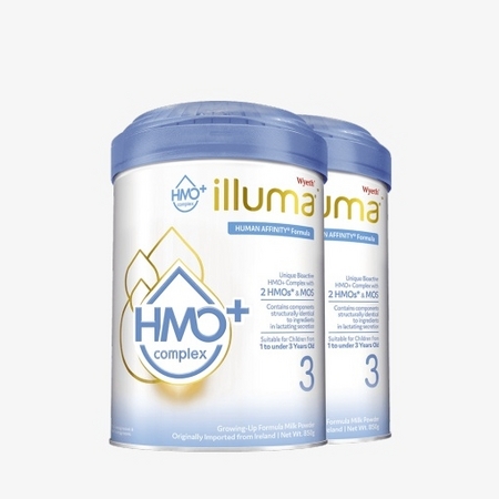 88VIP：Wyeth 惠氏 启赋 illuma HMO+婴幼儿奶粉3段 850g/罐*2