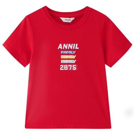 Annil 安奈儿 儿童纯棉短袖T恤