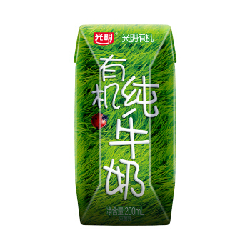 88VIP：Bright 光明 有机纯牛奶 200mL*12盒