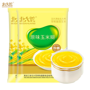 北大荒 原味速食玉米糊 375g*2包