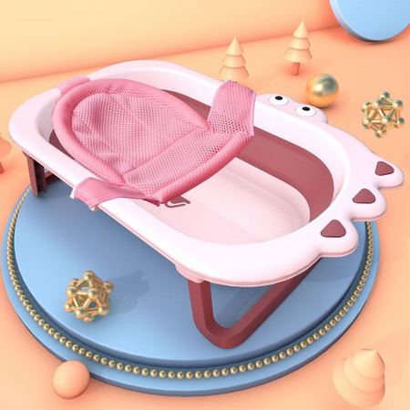 PLUS会员：babyhood 世纪宝贝 婴儿可折叠洗澡盆