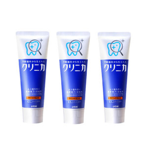 京东PLUS会员、PLUS会员：LION 狮王 齿力佳酵素健齿牙膏 130g*3支