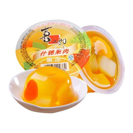 88VIP：XIZHILANG 喜之郎 什锦果肉果冻布丁200g*2 + 西麦燕麦片红枣牛奶麦片560g+ 保湿纸40抽+脉动桃子味400ml