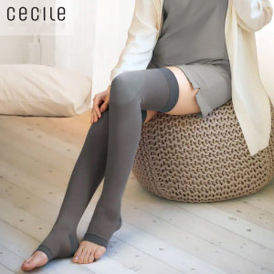 日本Cecile 赛诗丽 SK-325 睡眠美腿塑型压力袜