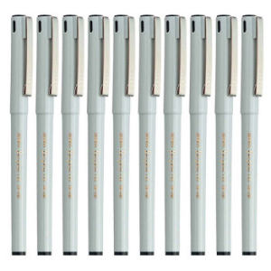 PLUS会员：ZEBRA 斑马 BE100 中性笔 0.5mm 10支装 黑色