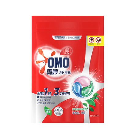 88VIP：OMO 奥妙 洗衣凝珠 270g