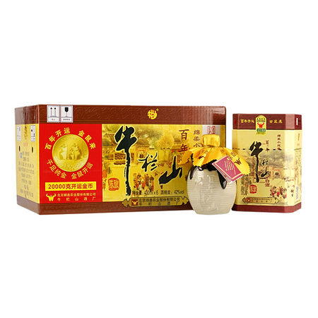 Niulanshan 牛栏山 二锅头 浓香型白酒 42度 400ml*6瓶