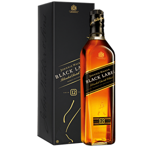 英国原产 尊尼获加 陈酿超12年 中端黑牌调配威士忌 700ml