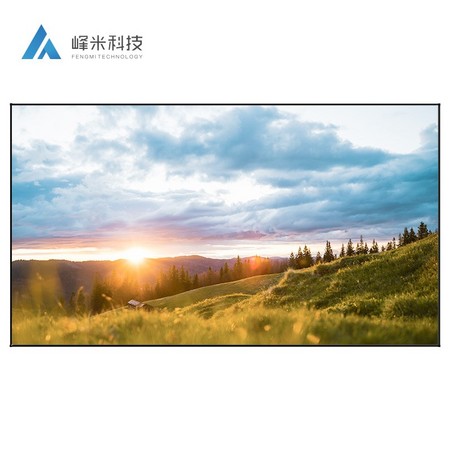 PLUS会员：峰米 黑栅抗光软性抗光屏幕布 100英寸 16:9