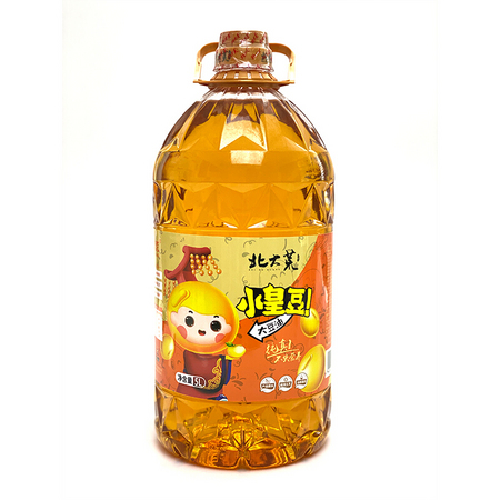 PLUS会员：BEIDAHUANG 北大荒 小皇豆 大豆油 5L