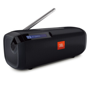 PLUS会员：JBL 杰宝 TUNERFM 蓝牙音箱 黑色