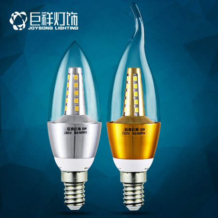 JU XIANG LIGHTING/巨祥灯饰 LED蜡烛灯泡 5w