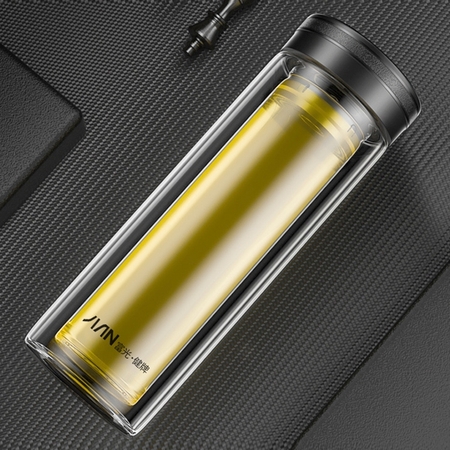 FUGUANG 富光 双层玻璃杯 320ml