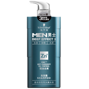 Schwarzkopf 施华蔻 男士控油去屑洗发露 450ml