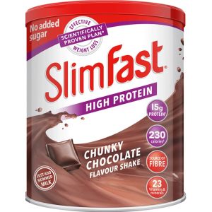 英国进口 slimfast 复合23种营养 
 代餐奶昔 450g/罐