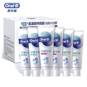 Oral-B 欧乐-B 排浊泡泡牙膏 JOY定制套装 540g（90g*6)