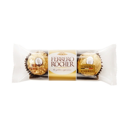 FERRERO ROCHER 费列罗 榛果威化巧克力 3粒