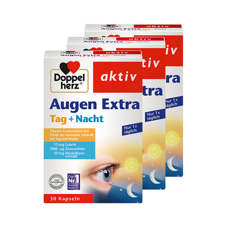 Doppelherz 双心 叶黄素软胶囊 30粒*3盒
