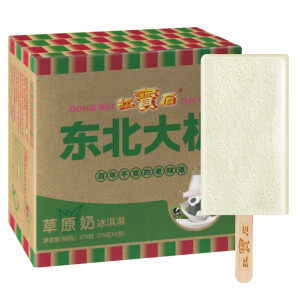PLUS会员 东北大板 冰淇淋套装 75g*5支 拍8件107.2元
