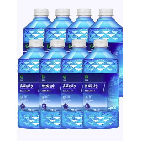 玉蜻蜓 玻璃水 0度 高效型 2瓶装 1.3L